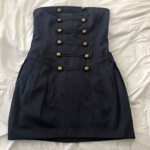 Nautical style cocktail dress